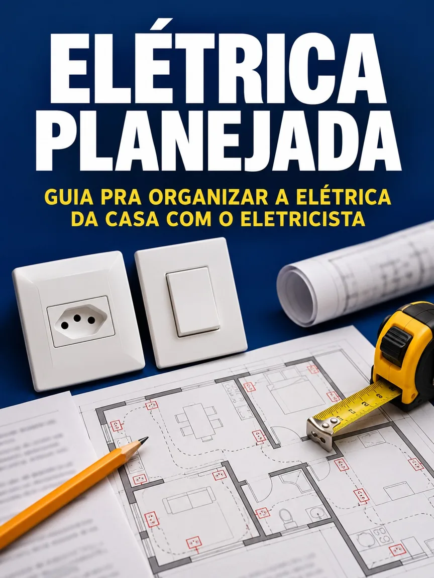 Capa do livro Elétrica Planejada