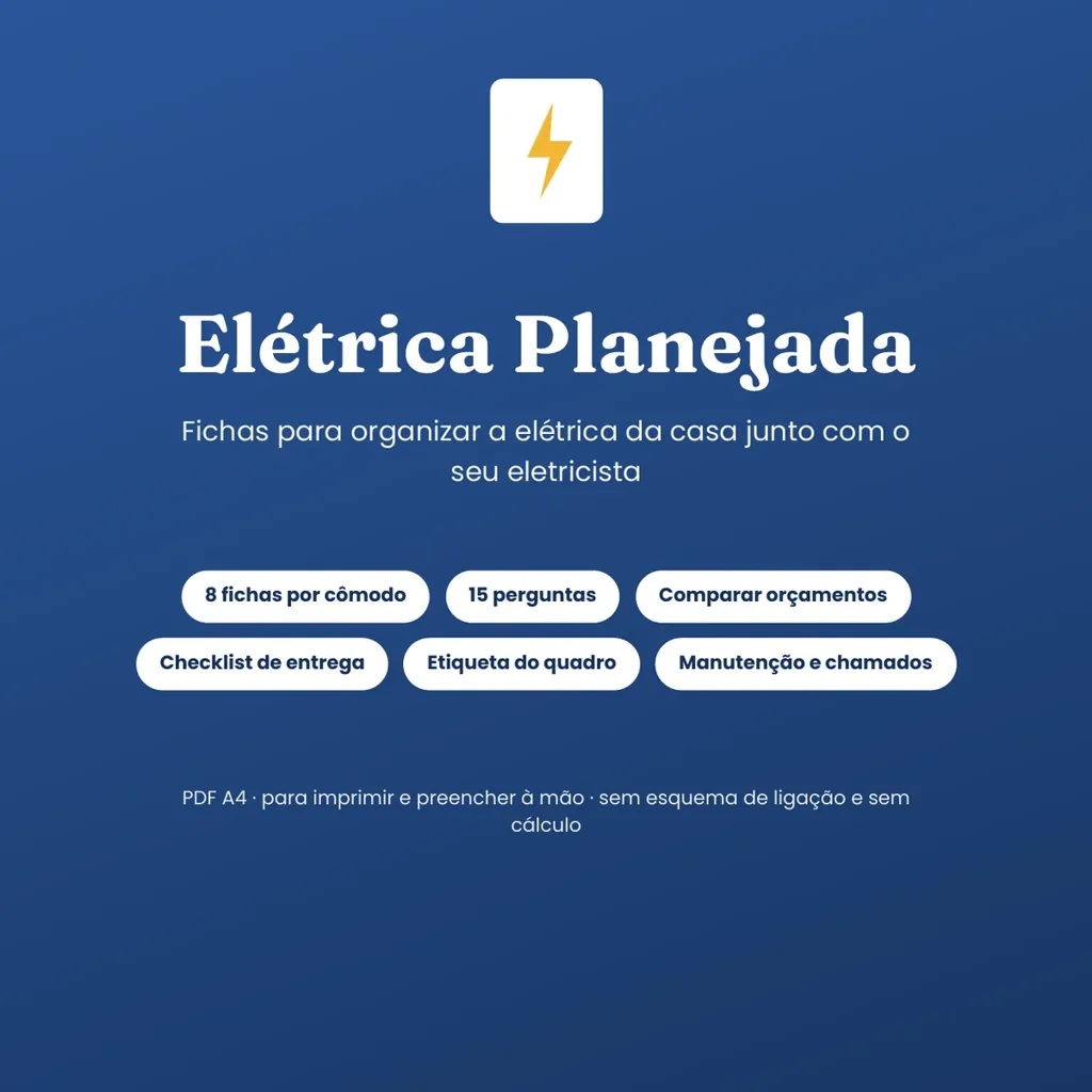 Recorte da capa real do PDF Elétrica Planejada.